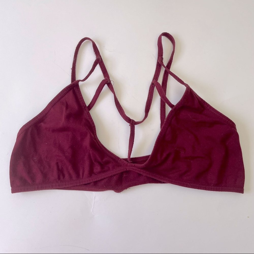 Soho Girls red bralette size medium/large